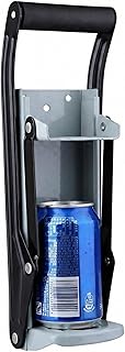 Stanz (TM) 12oz 16oz Wall Mounted Aluminum Can Crusher Beer Soda Cans Smasher Eco-Friendly Recycling Tool with Mounting Screws for Home