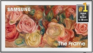 75-Inch Class QLED 4K LS03D The Frame Series Quantum HDR Smart TV (QN75LS03D, 2024 Model) + Includes Teak Bezel Value $199 - VGSCFF75TKB