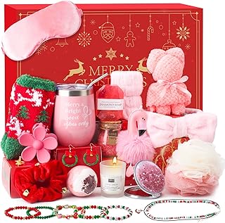 Advent Calendar 2026 for Women - 24 Days Self Care Christmas Countdown Gift Set - Bath Bombs, Insulated Tumbler, Candle, Eye Mask, Socks - Stress Relief Spa Kit for Her, Wife, Mom,Friend