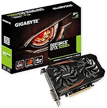 GIGABYTE Geforce GTX 1050 Ti OC 4GB GDDR5 128 Bit PCI-E Graphic Card (GV-N105TOC-4GD) Black