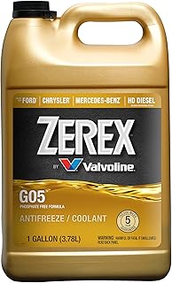 Zerex G05 Phosphate Free Concentrate Antifreeze Coolant 1 Gallon
