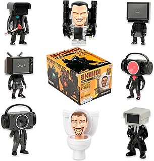 Mystery Figure Collector Series, Collectible Figures, Officially Licensed Skibidi Toilet Merch.