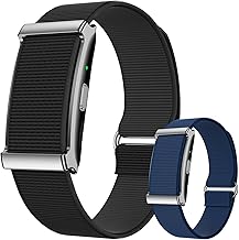 Smart Bracelet for Men Women,Health Activity Fitness Trackers with Continuous Heart Rate Monitor, 24/7 Sleep Tracking, 120+ Sport Modes, 30-Day Battery Life,Includes 2 Replacement Bands(Black)