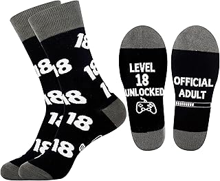 Belloxis Fun Novelty Socks for Men & Boys - Cotton Comfort Stocking Birthday Gift for Him, Dad, Son, Brother