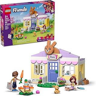 Friends Heartlake City Bunny Hotel Building Toy for Girls & Boys - Pretend Play Set for Kids, Ages 5+ - W/Paisley & Leo Minidolls, 2 Toy Bunnies, & Accessories - Gift Idea for Birthdays - 42679