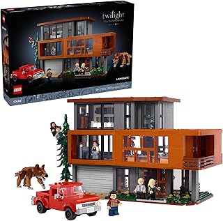 Ideas Twilight The Cullen House - Collectible Set for Adults 18+ - DIY Fantasy Craft for Book Lovers - Edward, Bella, Jacob + 4 More Minifigures - Gift Idea for Fans of the Movies - 21354