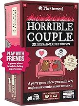 Exploding Kittens Horrible Couple – Extra Horrible Edition – Party Game for 2-8 Players, from The Creators of Horrible Therapist | A Fun Game Night with Friends, Funny Card Game for Adults