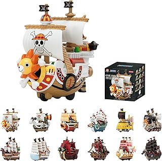 POP MART One Piece - The Grand Line Series Vehicles Blind Box Figures, Collectible Toys Home Decorations, Holiday Birthday Gifts for Boys, Single Box