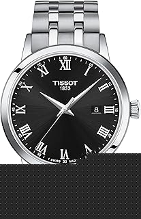 Tissot Mens Classic Dream Stainless Steel Dress Watch