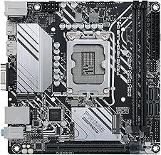 PRIME H610I-PLUS D4 LGA 1700(Intel 12th Gen&Intel vPro)mini ITX Motherboard(PCIe 4.0,DDR4,USB 3.2 Gen 1 Type-A,1Gb Lan,DP/HDMI/D-Sub,V-M.2(Key E),Q-LED,Mono-out header with amp IC,SPI TPM header)
