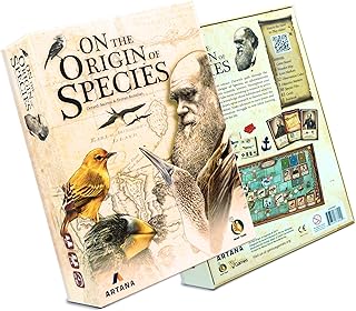 On The Origin of Species | An Evolutionary Research Board Game by Artana Games | Charles Darwin's Trip Through the Galapagos as a Strategic Science Board Game for Kids and Families | Based on the Book