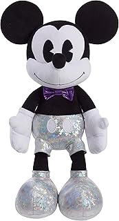Disney100 Years of Wonder Mickey Mouse Large Plush Stuffed Animal, Kids Toys for Ages 2 Up by Just Play