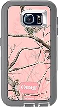 OTTERBOX Defender Series for Samsung Galaxy S6 - Retail Packaging - AP Pink (White/Gunmetal Grey with Pink AP Camo)