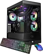 Y40 Gaming PC Desktop Computer Intel Core Ultra 7 265F CPU, NVIDIA RTX 5070 12GB GPU,32GB DDR5 Non-RGB 5200MHz RAM, 1TB NVMe SSD, Windows 11 Home, Gamer Keyboard and Mouse-Y40BI7N5701