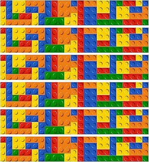 Building Block Bulletin Board Borders Colorful Borders Trim for Bulletin Board Nursery Room Chalkboard Whiteboard Decoration(100 Pcs)