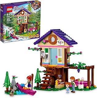 Friends Forest House 41679 Building Kit; Forest Toy with a Tree House; Great Gift for Kids Who Love Nature; New 2021 (326 Pieces)
