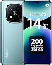 Redmi Note 14 Pro+ Plus 5G + 4G LTE (for Tmobile Mint Tello & Global) (256GB + 8GB) NFC 6.67" 120Hz 200MP Pro AI Camera Model 24115RA8EG Unlocked Dual Sim (Frost Blue)
