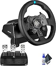Logitech G923 Racing Wheel and Pedals Trueforce Sim Driving Wheel For PC, PS4, PS5 with Accessories