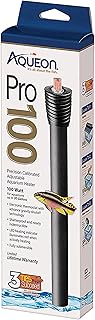 Aqueon Pro 100 Submersible Aquarium Fish Tank Heater, 100 Watts, For Up To 30 Gallon Fish Tanks