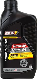 MAG 1 61652 SAE 5W-30 Synthetic Blend Motor Oil - 1 Quart