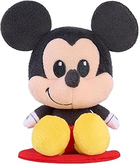 Disney Classics Perch’d 4.75-inch Shoulder Plush Mickey Mouse Stuffed Animal, Wearable Plushie, Soft Toy for Fans, Girls, Boys, Kids, Ages 3 and Up by Just Play
