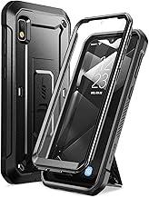 SUPCASE Unicorn Beetle Pro Series Designed for Samsung Galaxy A10e Case(2019 Release), Full-Body Rugged Holster & Kickstand Case with Built-in Screen Protector (Black)