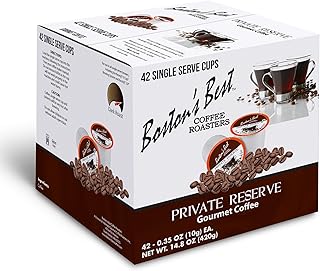 Boston's Best Single Serve K-Cup Coffee, Private Reserve, 42 Count (Compatible with 2.0 Keurig Brewers)