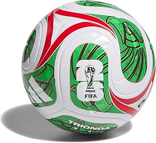 adidas Unisex-Adult World Cup League Mexico, White/Vivid Red/Amazon Green/Flash Lime, 5