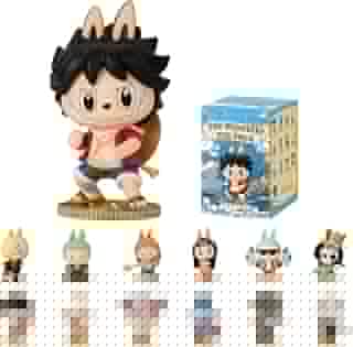 POP MART The Monsters × One Piece Series Figures Blind Box Figures, Random Design Action Figures Collectible Toys Home Decorations, Holiday Birthday Gifts for Girls and Boys, Single Box