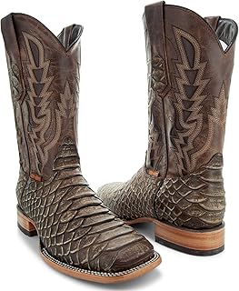 Mens Python Print Boots H50032