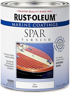 Rust-Oleum 207008 Marine Spar Varnish, Quart