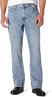 Men's Straight-Fit Bootcut Jean, Heavyweight Low Stretch Denim