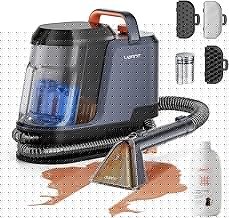 Uwant Carpet Cleaner Machine 18Kpa Powerful Suction, Portable Carpet Cleaner with Cleaning Tools&Self-cleaning Upholstery Cleaner for Cars,Sofa Set of 1