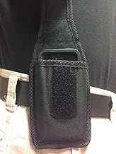 Samsung Galaxy S4 with NO Protective Case Belt Loop Deluxe Padded Cell Phone Nylon Holster NO Clips to Break