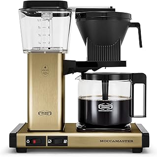 53936 KBGV 10-Cup Coffee Maker Brushed Gold, 40 Ounce, 1.25l