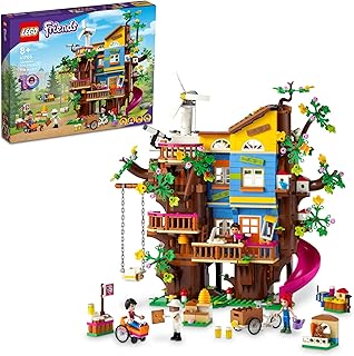 Friends Friendship Tree House 41703 Set with Mia Mini Doll, Nature Eco Care Educational Toy, Gifts for Kids, Girls and Boys Ages 8 Plus