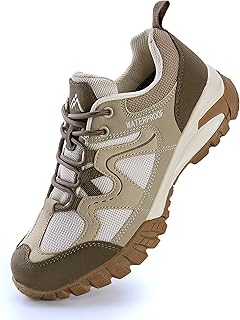 Women's Lightweight Waterproof Hiking Shoes for Walking, Outdoor & Climbing Size 6-11.5