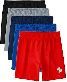 Baby Toddler Boys' Athletic Basketball Shorts