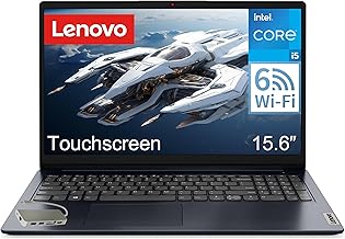 IdeaPad Laptop for Business & Students, 15.6" FHD Touchscreen, Intel 10-Core i5-1334U, 16GB RAM, 512GB PCIe SSD, WiFi 6, Windows 11 Home, Long Battery Life, with Type-C HUB, Midnight Blue