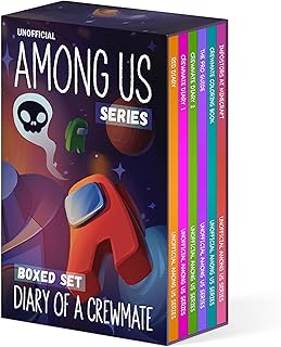 Among Us Inspired Boxed Set - 5 Adventure Stories for Kids, Young Gaming Fans (Plus Bonus Coloring Book) - Unofficial & Independent, Gift for Children, Gamer Boys & Girls