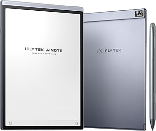 iFLYTEK AINOTE Air 2 Bundle – 8.2" E Ink AI Note-taking Tablet with Stylus, 4096 Pressure Levels, Digital Notebook with Voice-to-Text Transcription, Multi-languages Support, Ideal for Meetings & Study