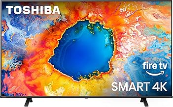 TOSHIBA 55-inch Class C350 Series LED 4K UHD Smart Fire TV with Voice Remote with Alexa (55C350NU)