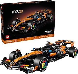 Technic McLaren MCL39 F1 Car Building Set for Adults - Room or Office Decor for Men & Women, Ages 18+ - Gifts for Fathers Day - Authentic Details - 42228