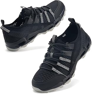 Womens Hiking Water Shoes for Women Quick Dry Outdoor Sport Sneakers Non Slip Lightweight Breathable Summer Trekking and Walking Climbing Shoe