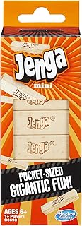 Jenga Mini Game, Brown/a, for Ages 6+ Years