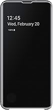 Galaxy S10e S-View Flip Case, Black (EF-ZG970CBEGUS)