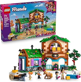 Friends Pony Ranch & Stable Pretend Play Building Toy - Playset with 3 Horse Toys for Creative Storytelling - Birthday Gift Idea for Girls & Boys, Ages 7+ Who Love Horse Stuff - 42654