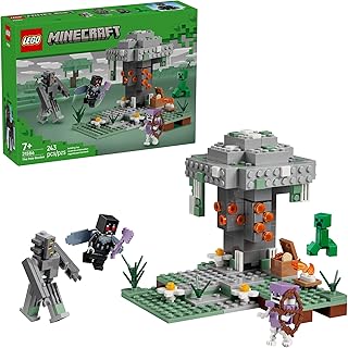 Minecraft The Pale Garden Building & Pretend Play Toy for Boys & Girls - Video Game Playset & Toy Figures for Kids, Ages 7+ - W/Mothman & Creeper Minifigures - Gift Idea for Birthdays - 21586