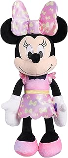 Disney Junior Minnie Mouse Fashion Bow 14-inch Plush Stuffed Animal with Lights and Sounds, Kids Toys for Ages 3 Up by Just Play