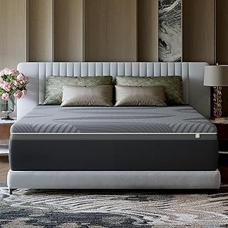 14 Inch Queen Mattress, Queen Memory Foam Mattress with AiryFlow Cooling System for Cool Night, Pressure Relief, Ergonomic Support for Spinal Alignment, CertiPUR-US Certified, Medium Firm